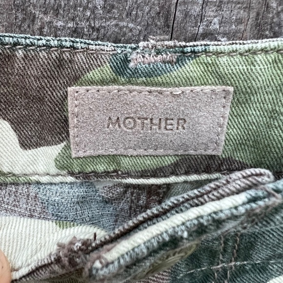 MOTHER The Misfit Side-Stripe Camo Pants - Picture 2 of 7